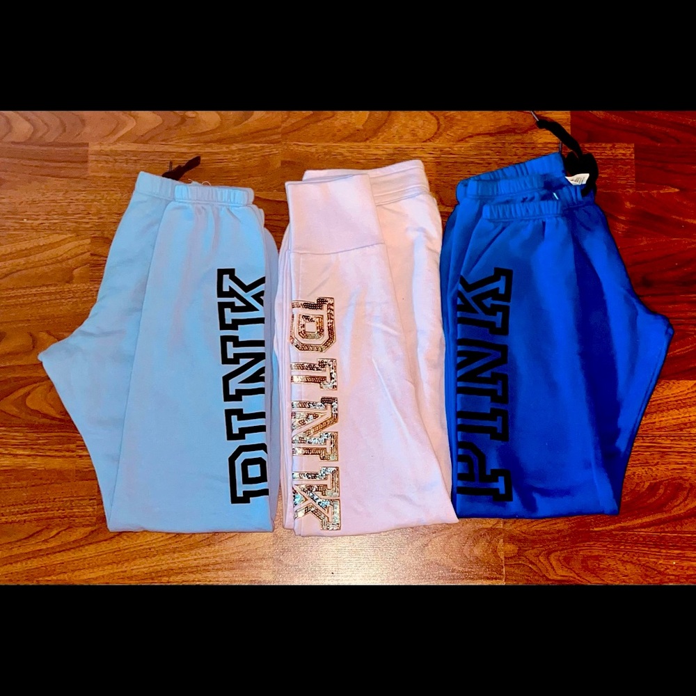 Pink joggers